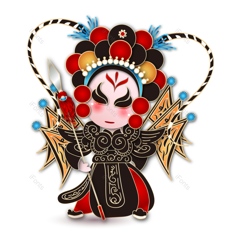 中国图片,人物元素,矢量素材PNG,小人免抠素材